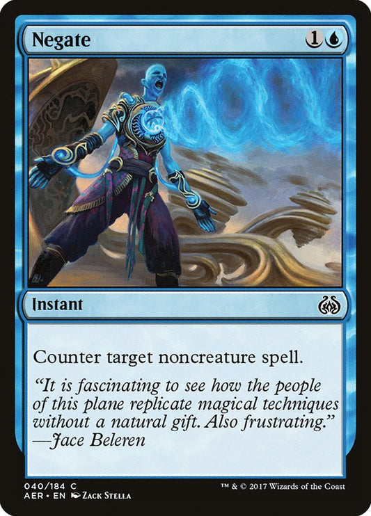 MTG Card Title: Negate AER/40