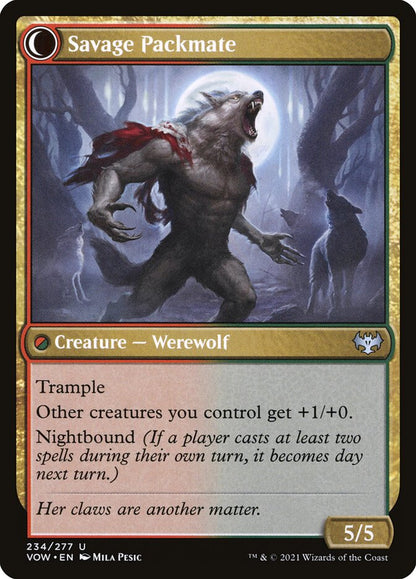 Child of the Pack // Savage Packmate VOW/234