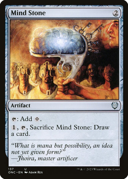 MTG Card Title: Mind Stone ONC/137