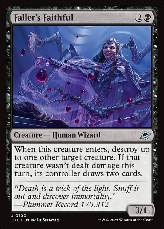 MTG Card Title: Faller's Faithful EOE/100
