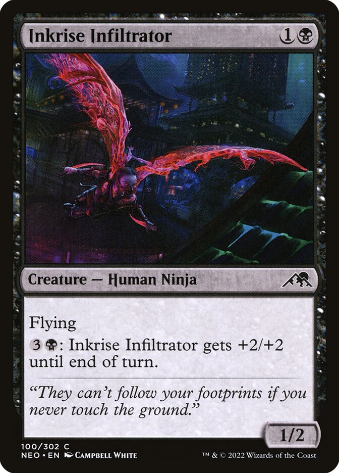MTG Card Title: Inkrise Infiltrator NEO/100