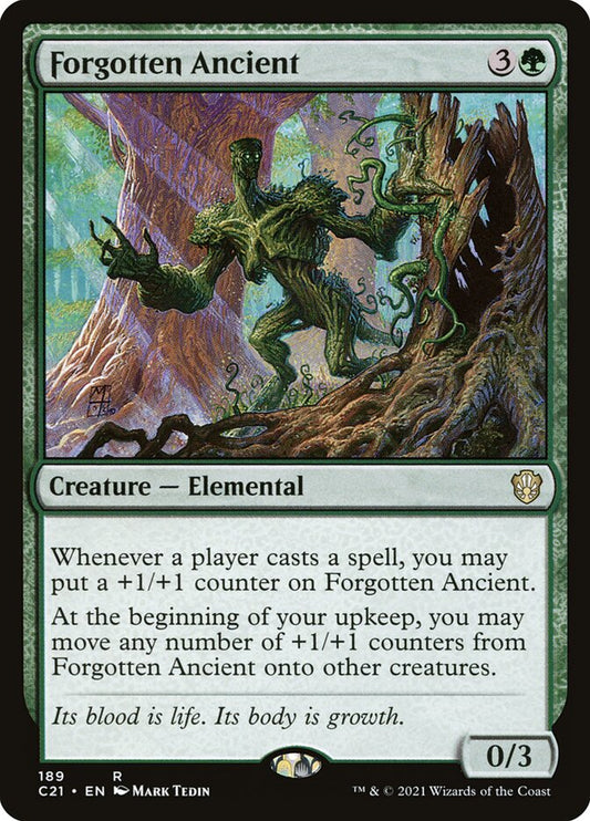 MTG Card Title: Forgotten Ancient C21/189