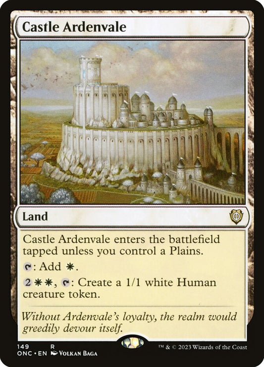 MTG Card Title: Castle Ardenvale ONC/149