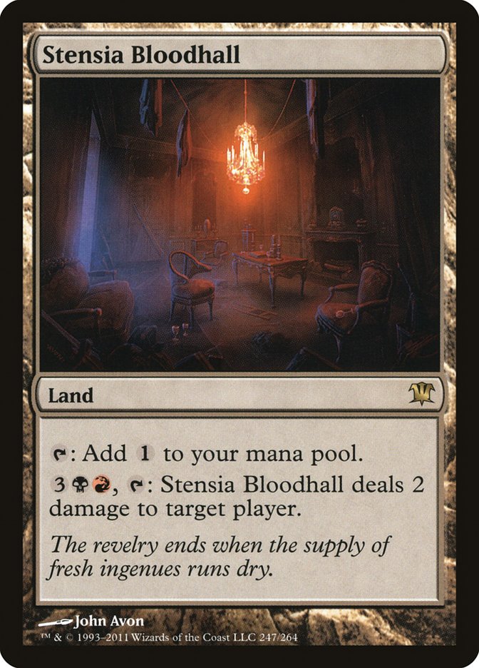 MTG Card Title: Stensia Bloodhall ISD/247