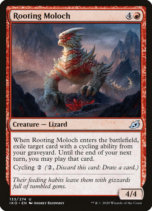 MTG Card Title: Rooting Moloch IKO/133