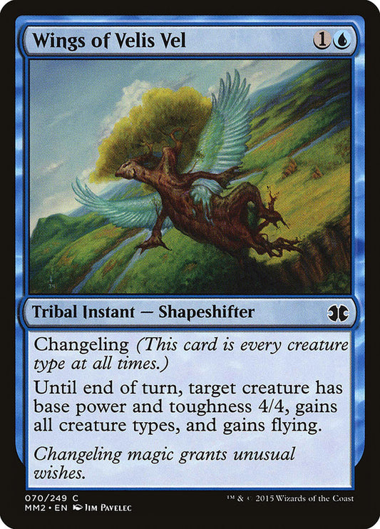 MTG Card Title: Wings of Velis Vel MM2/70