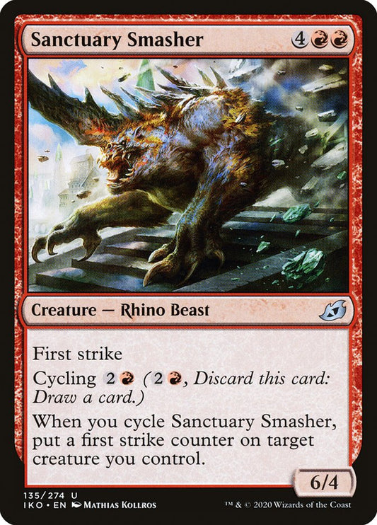 MTG Card Title: Sanctuary Smasher IKO/135