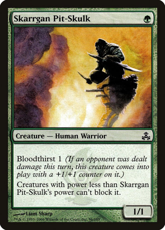 MTG Card Title: Skarrgan Pit-Skulk GPT/96