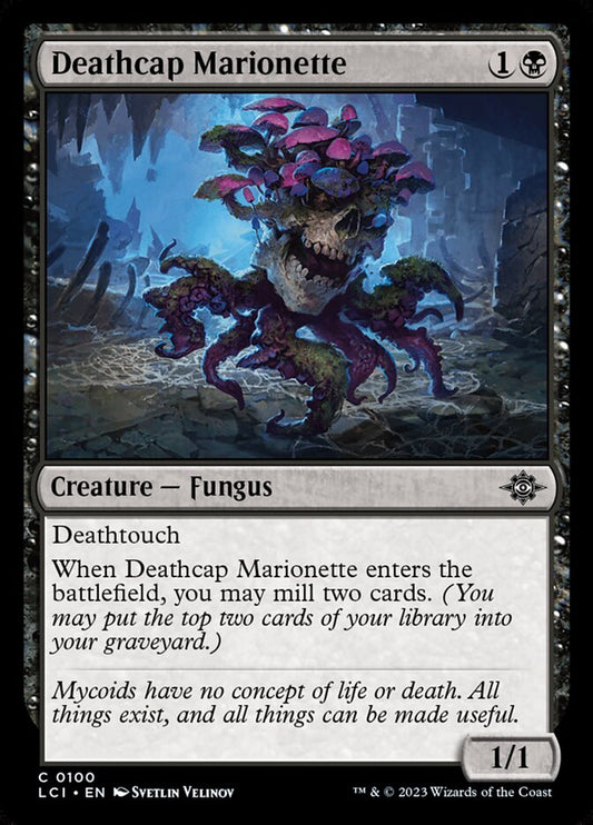 MTG Card Title: Deathcap Marionette LCI/100