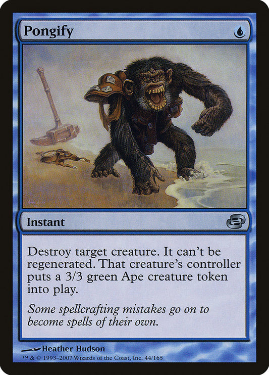 MTG Card Title: Pongify PLC/44