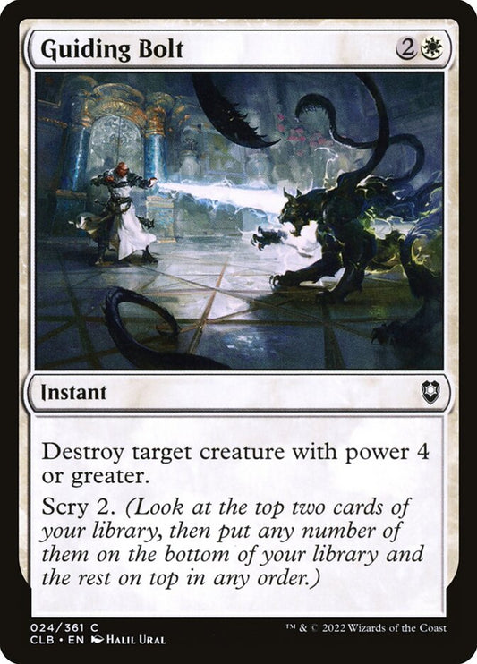 MTG Card Title: Guiding Bolt CLB/24