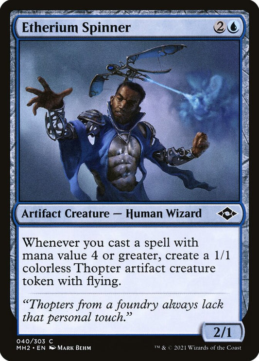 MTG Card Title: Etherium Spinner MH2/40