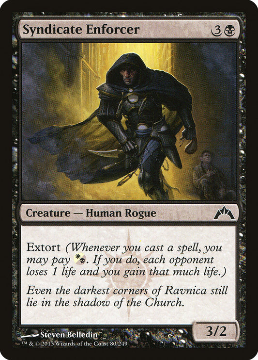 MTG Card Title: Syndicate Enforcer GTC/80