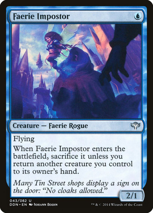 MTG Card Title: Faerie Impostor DDN/43