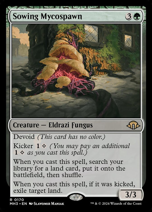 MTG Card Title: Sowing Mycospawn MH3/170