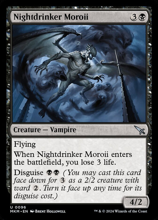 MTG Card Title: Nightdrinker Moroii MKM/96