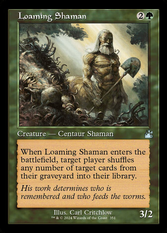 MTG Card Title: Loaming Shaman RVR/351