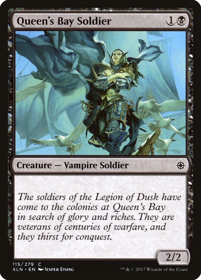 MTG Card Title: Queen's Bay Soldier XLN/115
