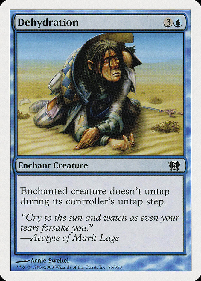 MTG Card Title: Dehydration 8ED/75