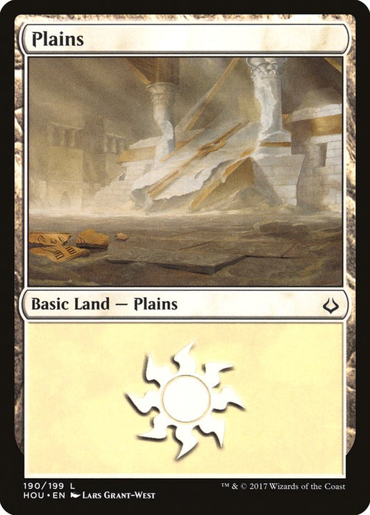 MTG Card Title: Plains HOU/190