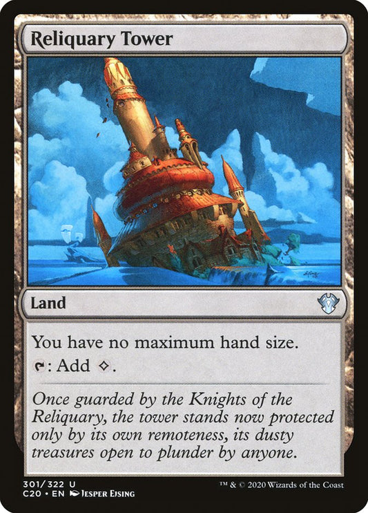 MTG Card Title: Reliquary Tower C20/301