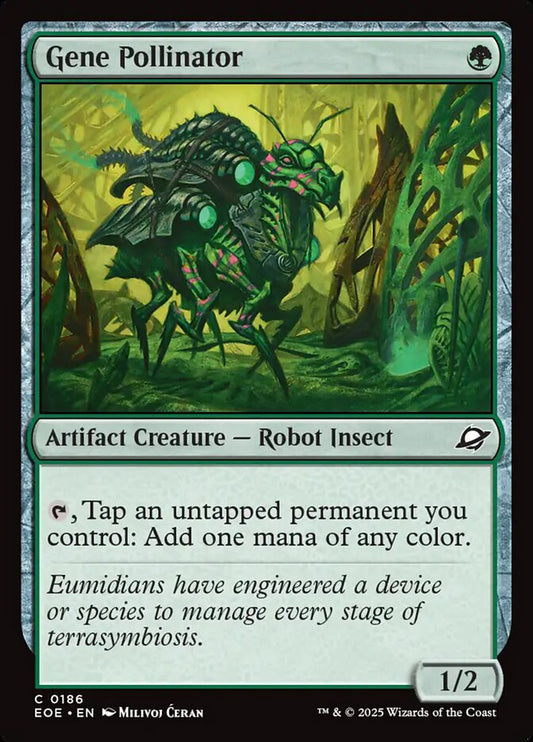 MTG Card Title: Gene Pollinator EOE/186