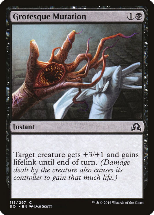 MTG Card Title: Grotesque Mutation SOI/115