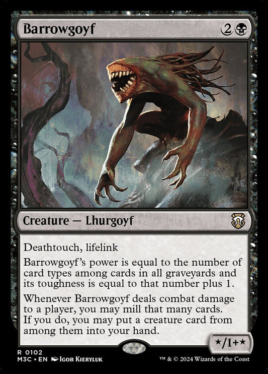 MTG Card Title: Barrowgoyf M3C/102