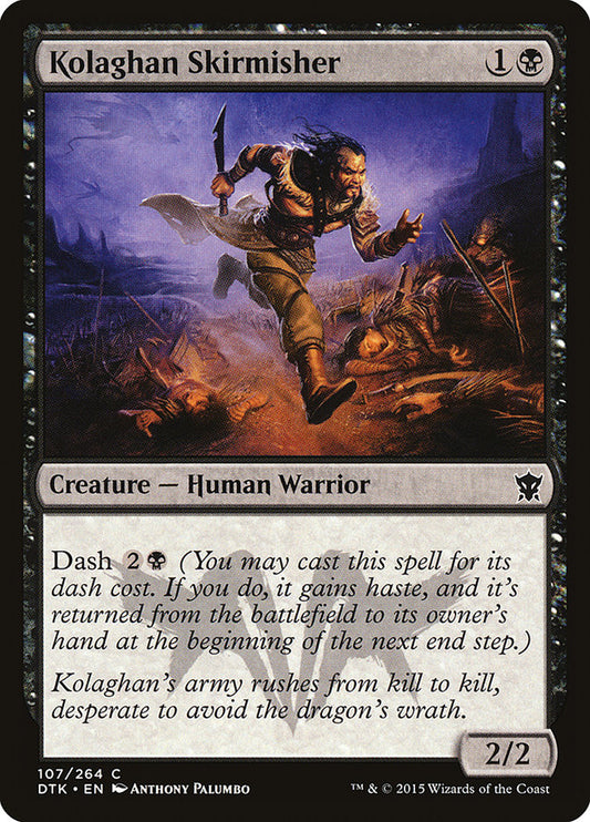 MTG Card Title: Kolaghan Skirmisher DTK/107