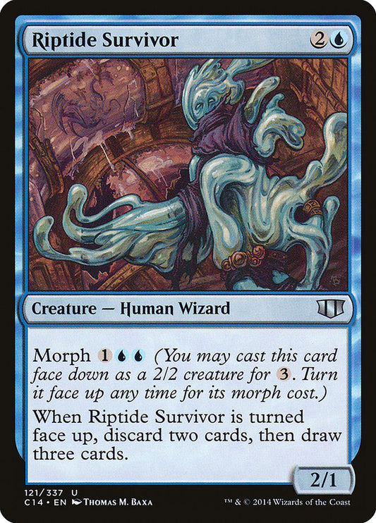 MTG Card Title: Riptide Survivor C14/121