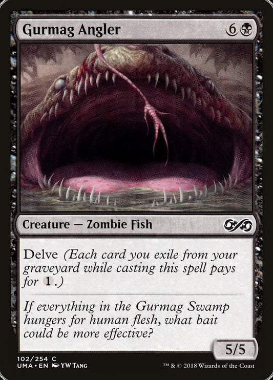MTG Card Title: Gurmag Angler UMA/102