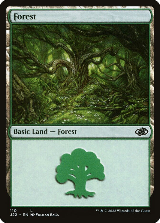 MTG Card Title: Forest J22/110