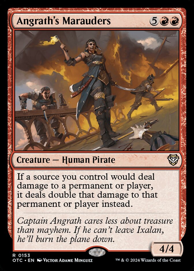 MTG Card Title: Angrath's Marauders OTC/153