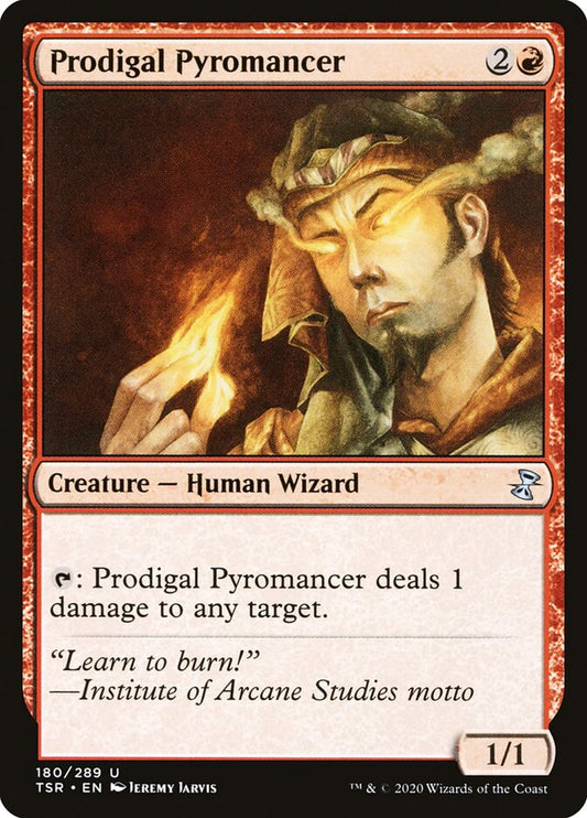 MTG Card Title: Prodigal Pyromancer TSR/180
