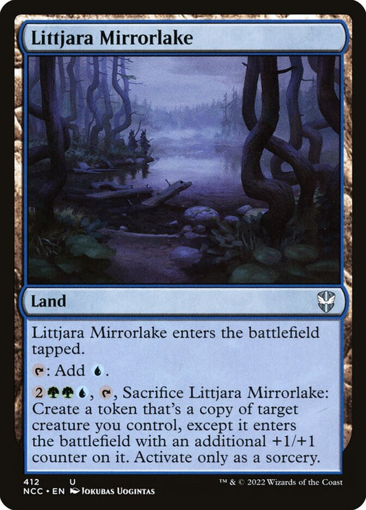 MTG Card Title: Littjara Mirrorlake NCC/412