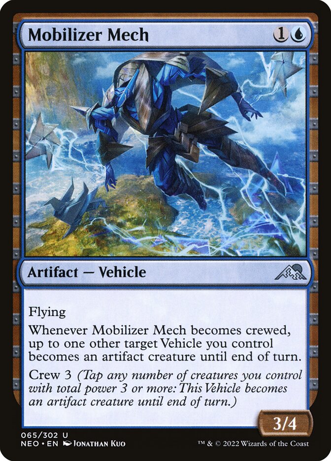 MTG Card Title: Mobilizer Mech NEO/65