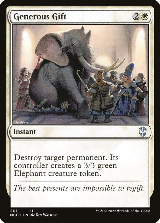 MTG Card Title: Generous Gift NCC/201