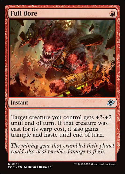 MTG Card Title: Full Bore EOE/135