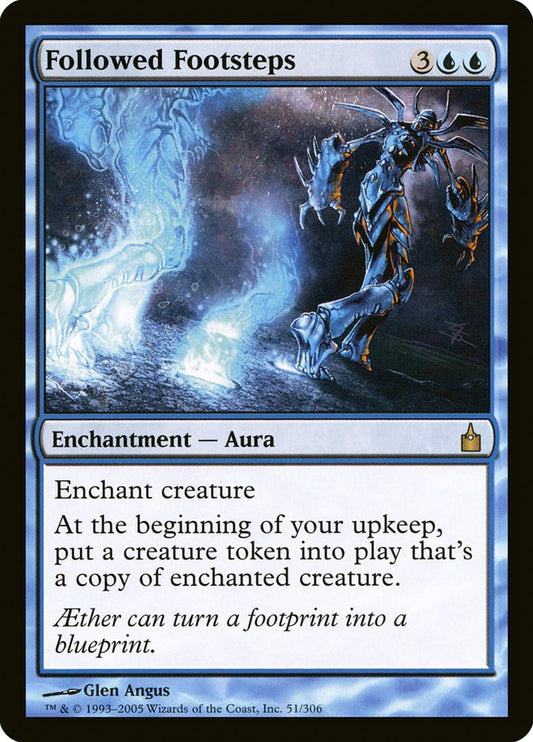MTG Card Title: Followed Footsteps RAV/51