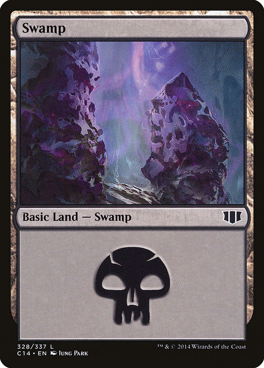 MTG Card Title: Swamp C14/328