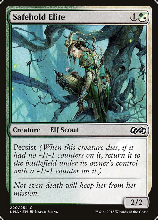MTG Card Title: Safehold Elite UMA/220