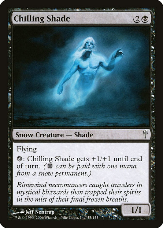 MTG Card Title: Chilling Shade CSP/53