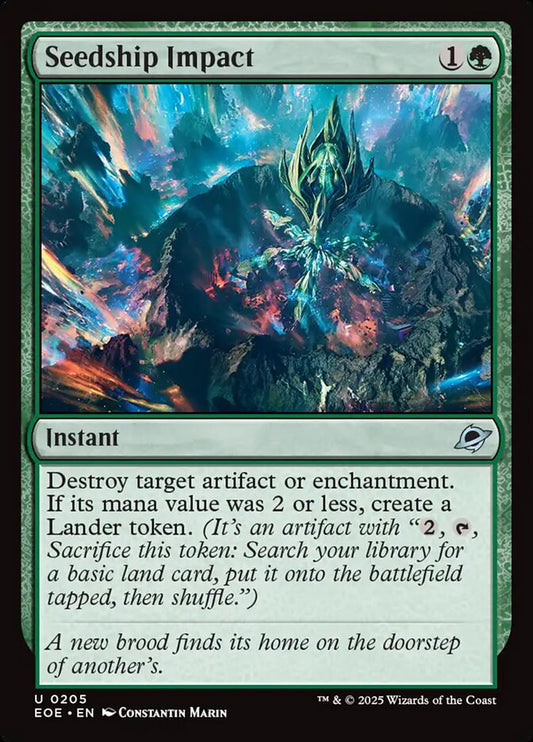 MTG Card Title: Seedship Impact EOE/205