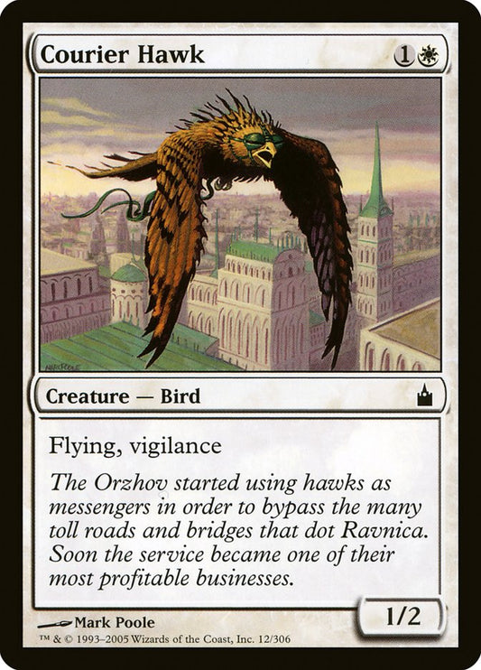 MTG Card Title: Courier Hawk RAV/12