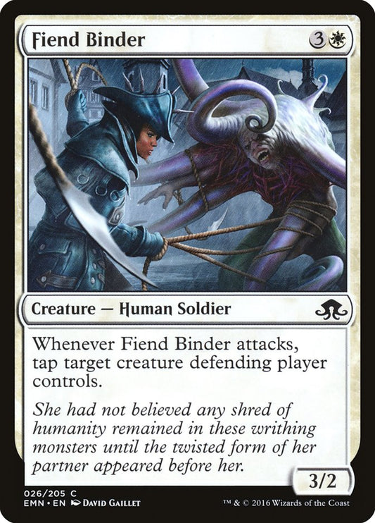 MTG Card Title: Fiend Binder EMN/26