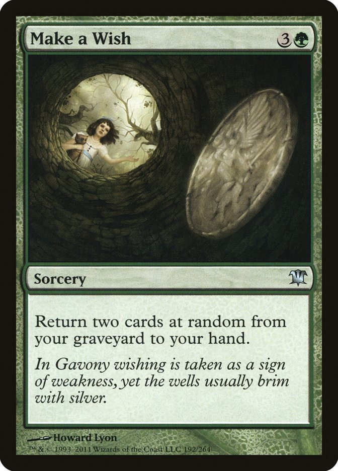 MTG Card Title: Make a Wish ISD/192