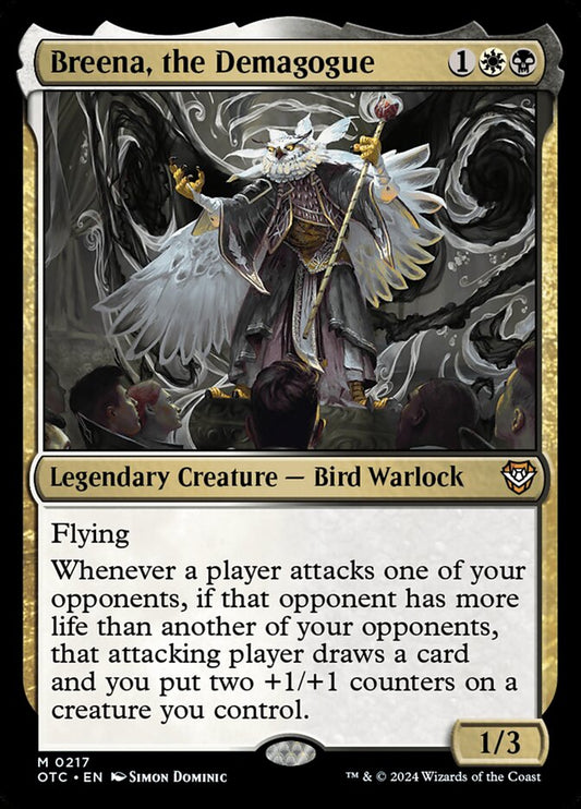MTG Card Title: Breena, the Demagogue OTC/217