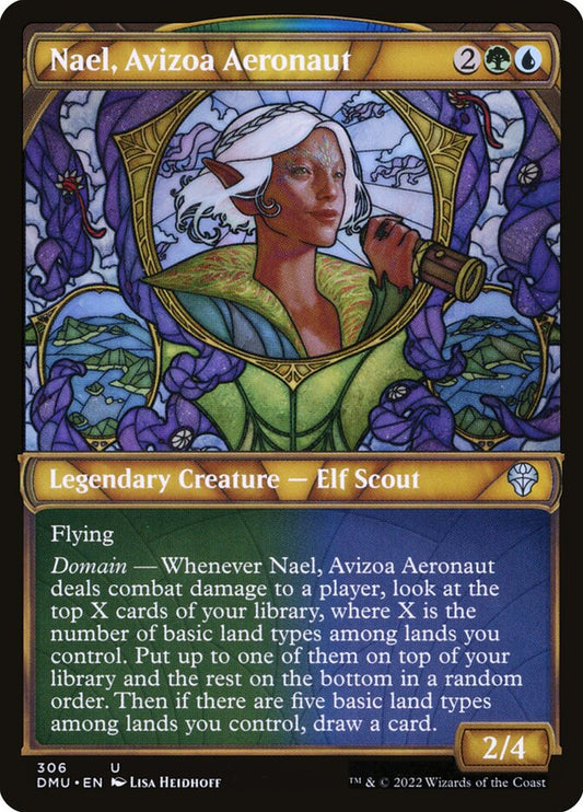 MTG Card Title: Nael, Avizoa Aeronaut DMU/306