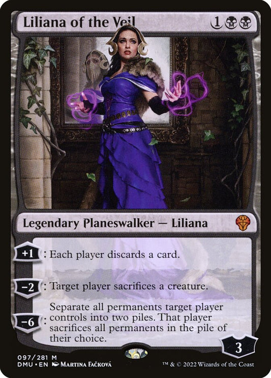 MTG Card Title: Liliana of the Veil DMU/97