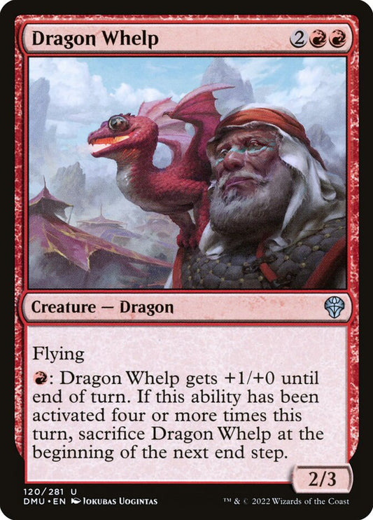 MTG Card Title: Dragon Whelp DMU/120